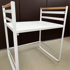【期間限定出品】美品‼️ 山善 伸縮キッチンラック‼️の画像