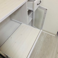 白木目調レンジ代の画像