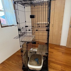 猫　ゲージ3段［決まりました］の画像