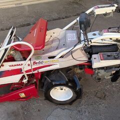 鹿児島発　ヤンマー　ガソリンエンジン二条刈りバインダーBe50の画像