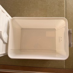 stacksto 〔 バケット M 25L 〕 収納BOX スクエア　スマイル　収納ボックスの画像