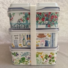 【年内まで】アフタヌーンティー　重箱　3段　ランチボックス　お弁当　ピクニック　運動会の画像