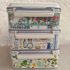 【年内まで】アフタヌーンティー　重箱　3段　ランチボックス　お弁当　ピクニック　運動会の画像