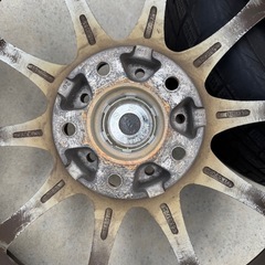 16インチ 6.5J？　クロススピード  ホイール タイヤ　4本の画像