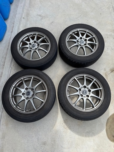16インチ 6.5J？ クロススピード ホイール タイヤ 4本
