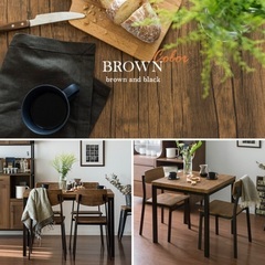 ダイニングテーブルセット 4人掛け 110cm幅の画像