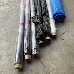 園芸用品 野菜作り  家庭菜園 畑 菜園マルチ マルチシート  マルチングシート 他 未使用有りの画像