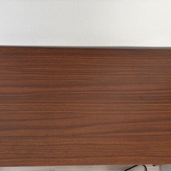 【美品】パソコンデスク　ブラウンの画像