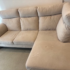 【清瀬市】３人がけソファー45000円でお譲りします！美品！の画像