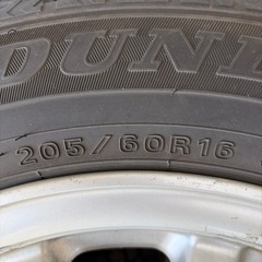 トヨタ　純正ホイール付　スタッドレスタイヤの画像