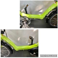 1年保証 新品部品多数　ヤマハ　パスキッス　20インチ　電動アシスト自転車　g1216の画像