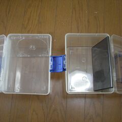 差し上げます：ダイソー製プラスチックケース２個（お一方につき２個）（２）の画像