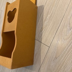 0円トイレトペーパー木製ケースの画像