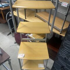 リサイクルショップどりーむ天保山店　No4692  キッチンラック　キャスター付き　コンセント付き　キッチン収納　の画像