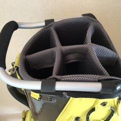 Munsing Wearマンシングウェア ゴルフバッグ イエロー 黄色の画像