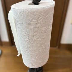 ペーパーホルダー　キッチン　きりん　アイアン　アンティーク風　トイレ の画像