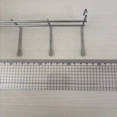 シルバー　４連フックの画像