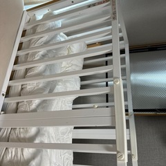 そいねーるベビーベッド　マットレス、布団セット付の画像