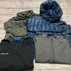 150 キッズユニクロジャンパーダウン他4点セット