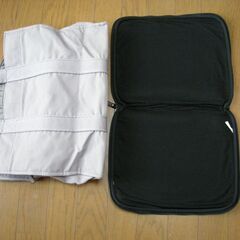 無印良品製帆布トートバッグ、パソコンインナーバッグ付きの画像