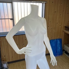 マネキン163㎝☆顔無しマネキン☆中古品マネキン☆ファッション☆DIY☆インテリアの画像