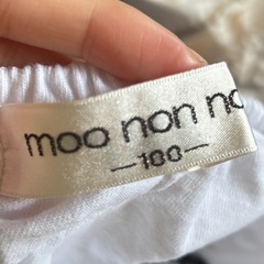 moo non non 半袖ギンガムチェックワンピース 100の画像