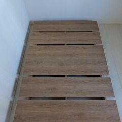 LOWYA セミダブル ベッドフレーム　シャビーナチュラルの画像