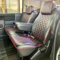 平成19年式★三菱★デリカ★D5★ブルバー★社外シートカバー★ヘッドライトプロテクター★社外ナビテレビ★ETC★の画像