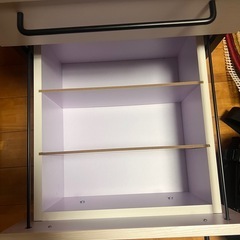 デスクワゴン(本棚入れ付き)の画像