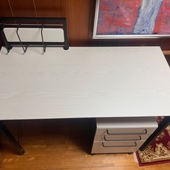 デスクワゴン(本棚入れ付き)の画像