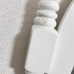 姫系 ホワイト ドレッサー 椅子 セットの画像