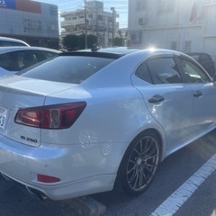 🚗レクサス IS250 🚗⭐️車検令和8年9月迄⭐️バージョンS🚗マクレビ🎵車高調🪶社外インテークパイプ🤧社外マフラー🏎️19インチBBSホイール🛞全席シートヒーター☀️ETC💳クルコン🚙ナビ🗺️バックカメラ🎥の画像