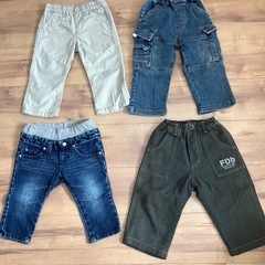 キッズ服13点+おまけセット　80cm(70cm一点含)おまとめ　ズボン　上着の画像