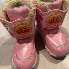 アンパンマン　スノーブーツ　15cm　ほぼ未使用の画像