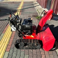 ヤナセ　除雪機　スノースワロー8-10FSll ジャンクの画像