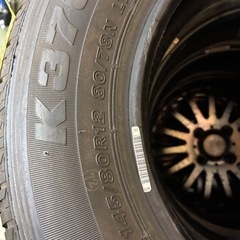 工賃込み中古タイヤ145 80 12の画像