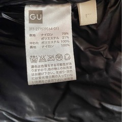 GUフード付きブルゾンの画像