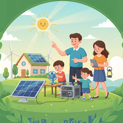 電気を“自分でつくる”時代へ ！体験型エネルギー教室！やってみた...