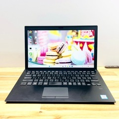 たっぷり16GB フルHD SSD256GB 軽量 薄型 A4 Windows11 ノートパソコン 7世代 i5 13.3インチ VAIOの画像