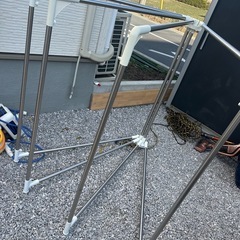 室外洗濯物、布団干しの画像