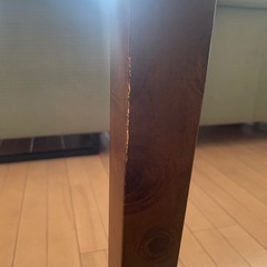 ダイニングテーブル&チェア2脚　大理石風の画像