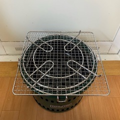 【未使用】炭焼き名人 万能七輪 水冷式 M-6482の画像