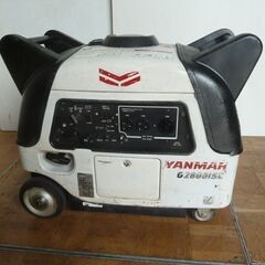 【中古】ヤンマー ガソリン 発電機 インバータータイプ G2800iSE2 Gシリーズ 2.8kVA 100V 50Hz 60Hz エンジン 発電 キャスター 停電 YANMARの画像