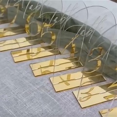 テーブルナンバー1番〜10番の画像