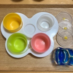 離乳食食器　ベビー食器　すり鉢　スプーンの画像