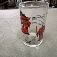 お話中　当時物 SUNTORY ノベルティ 機動戦士ガンダム グラス 5点セット サントリーエード 景品 保管品 ③の画像