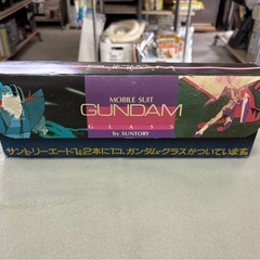 お話中　当時物 SUNTORY ノベルティ 機動戦士ガンダム グラス 5点セット サントリーエード 景品 保管品 ③の画像