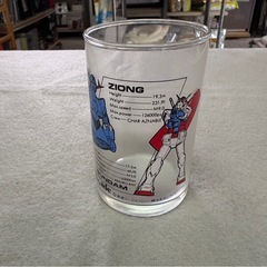 お話中　当時物 SUNTORY ノベルティ 機動戦士ガンダム グラス 5点セット サントリーエード 景品 保管品 ③の画像