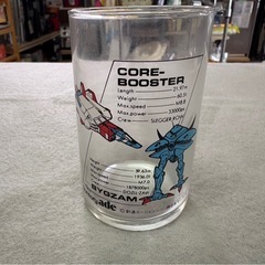 お話中　当時物 SUNTORY ノベルティ 機動戦士ガンダム グラス 5点セット サントリーエード 景品 保管品 ③の画像