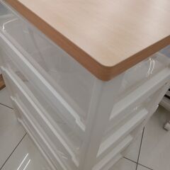 ★リユースのサカイ日立店★HJ8557  チェスト ナチュラルブラウン H78×D40×W55 クリーニング済み の画像